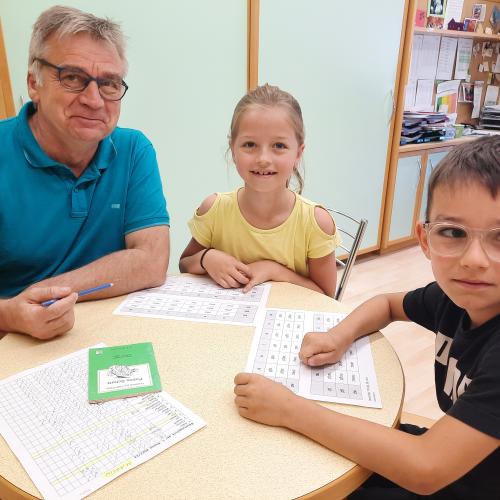 1. Klasse mit Lesepaten