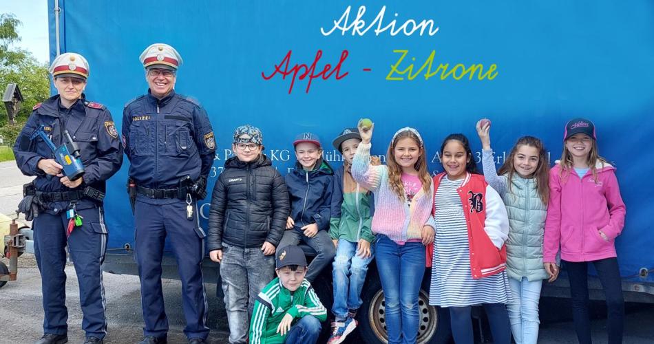 Aktion Apfel-Zitrone