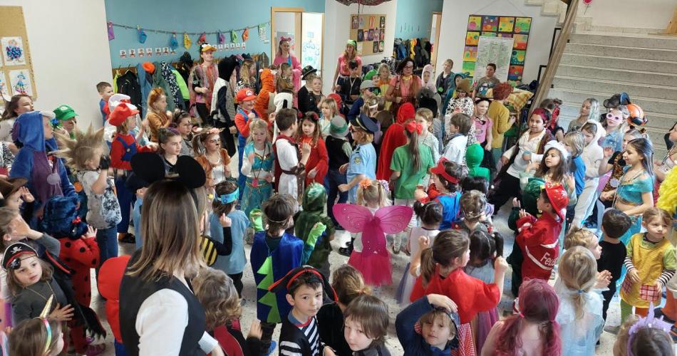 Faschingssause in der Schule